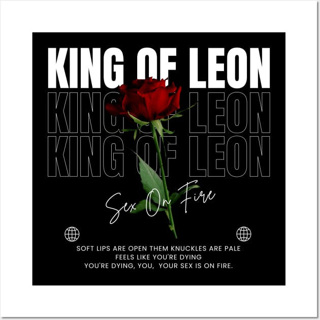 King Of Leon // Flower Wall Art by TOY MACHINE 